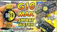G10 Max Smart Watch Review & Unboxing | Best Calling Smart Watch in Round Dial 🔥🔥🔥