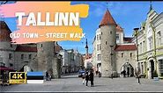 Tallinn`s Old Town, Estonia - Walking Tour [4K] (April 2022)
