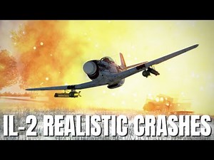 Kamikazes, Explosions & Realistic Plane Crashes! V178 | IL-2 Sturmovik Flight Sim Crashes
