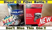 Purolator Boss PBL46128 Oil Filter vs. Motorcraft FL2124S Oil Filter Comparison