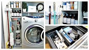ORGANIZATION | Laundry Room Utility/Closet Update And Exciting News
