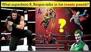 WWE Roman Reigns Quiz | Test Your Knowledge Of The Big Dog [2021]