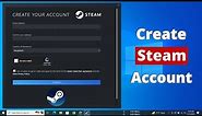 How to Create a Steam Account on PC or Laptop
