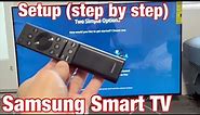 Samsung Smart TV: How to Setup (step by step) UHD AU8000 Series