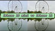 iPhone 11 vs iPhone 12 mini Camera Comparison Test