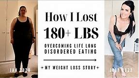 How I Lost Over 180 LBS - My Weight Loss Journey | Half of Carla