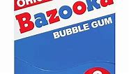 Bazooka Bubble Gum Individually Wrapped Pink Chewing Gum in Original Flavor - 6 Piece Mini-Wallet Packs (Pack of 12) - Fun Old Fashioned Candy for Kids