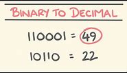 How to Convert Binary to Decimal