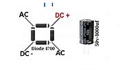 How to convert AC to DC #elctronicsengineer #ElectronicsComponent #IndiaElectronics | Electronics Engineers
