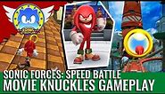 Sonic Forces: Speed Battle | Movie Knuckles Gameplay