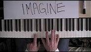 Mikesmusic123 - How to Play "Imagine"