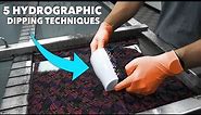 Top 5 Hydrographics Dipping Techniques
