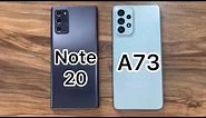 Samsung Galaxy Note 20 5G vs Samsung Galaxy A73 5G