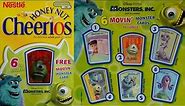 Cheerios Monsters Inc Lenticular Cards & Cereal Advert (2002)