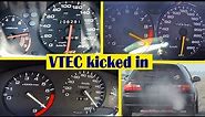 Best of Honda VTEC Turbo / Type R Acceleration & Sound - Compilation vtec kicked in yo