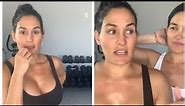 WWE Nikki Bella Live Stream on Instagram Workout With Brie Bella Live/comment/subscribe