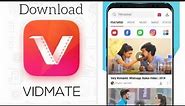 How to download original vidmate old version app download