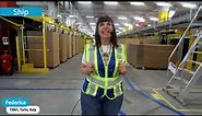 Come meet Amazon! See behind the scenes of a fulfillment center on a free guided tour