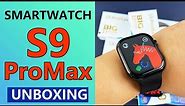 S9 PRO MAX smart watch out of the box Watch 9 2.1-inch HD Big screen