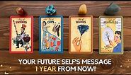 Your Future Self's Message 1 Year From Now! ✨👉 🔮✨ | Timeless Reading