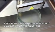 3D Printing Clear Parts - Magnifying Glass - Lens