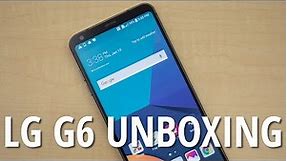 LG G6 first unboxing