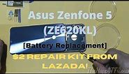 Asus Zenfone 5 battery replacement|$2 repair kit from Lazada