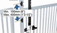 Safetech Hardware - Magnetic Pool Gate Latch