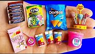 20 DIY MINIATURE FOOD AND SWEETS HACKS AND CRAFTS COLLECTION !!!!