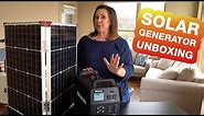 Unboxing the Patriot Power Generator | Solar & Safe to Use Inside