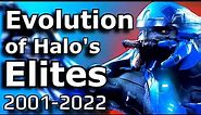 The Complete Evolution of Halo’s Elites