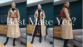 Best Make Yet? || Constructing a Trench Coat || Sewing Tutorial || Women's Tailoring