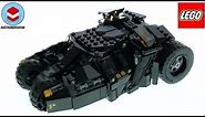 LEGO Batman 76239 Batmobile Tumbler: Scarecrow Showdown - Lego Speed Build
