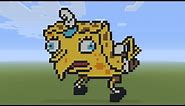 Minecraft Pixel Art - SpongeBob Bird Meme