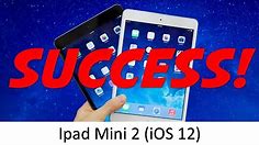 SUCCESSFUL SOFTWARE UPDATE of Ipad Mini 2 TO iOS 12
