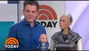 Lifelike Robot Sophia Chats With The TODAY Anchors | TODAY