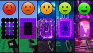 Minecraft: All Nether Portal with different emoji