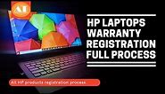 HOW TO REGISTER HP LAPTOP WARRANTY ONLINE | FULL PROCESSES | AND ASK YOUR QUESTIONS .