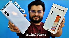 Is the Samsung Galaxy A04e Worth Buying? Unboxing and Honest Review 📦 5000 mAh 🔋 13 MP 📸