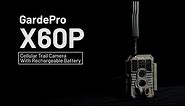 GardePro X60P With Rechargeable Battery | GardePro Cellular Trail Camera
