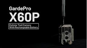 GardePro X60P With Rechargeable Battery | GardePro Cellular Trail Camera