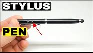 Cool Pens - Stylus Pen - Laser Pointer Flashlight - 4 IN 1 - Unboxing