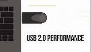 PNY 32GB Attaché 4 USB 2.0 Flash Drive 2-Pack, black