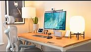 2024 Cosy Desk Setup Tour - Work From Home (4K)