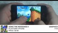 Sonic The Hedgehog 4 iPhone Review