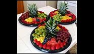 Fruit decoration for parties