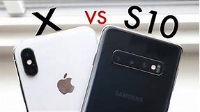 iPhone X Vs Samsung Galaxy S10 In 2020! (Comparison) (Review)