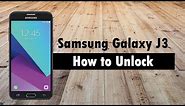 How to Unlock Samsung Galaxy J3