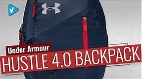 Under Armour Hustle 4.0 Backpack, Academy, One Size Fits All