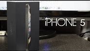 Unboxing: iPhone 5 Black & Slate [64GB]
